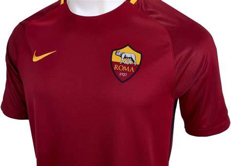 Nike AS Roma Home Jersey 2017-18 - Soccerpro.com