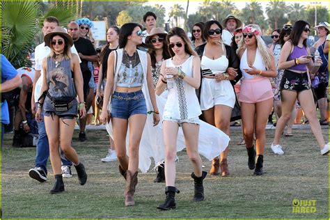 Selena at Coachella with the Jenner sisters (April 11) - Selena Gomez Photo (36932362) - Fanpop