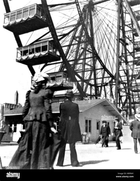 First ferris wheel 1893 ferris chicago hi-res stock photography and ...