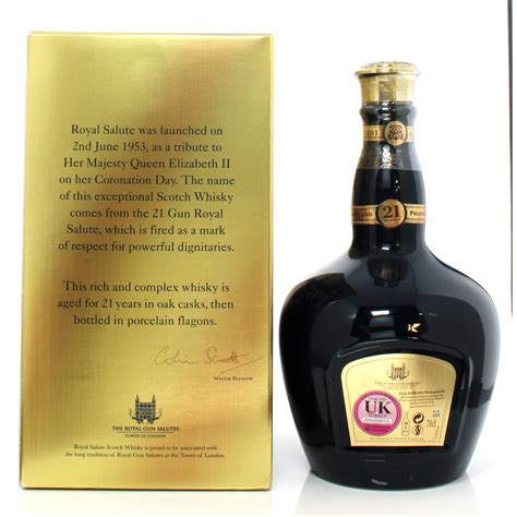 Royal Salute 21 Year Old Sapphire Flagon Auction A52026 | The Whisky ...