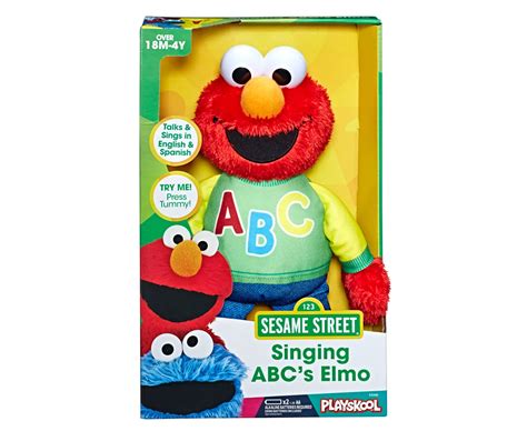 Sesame Street Singing ABC's Elmo Plush Toy Big Lots | lupon.gov.ph