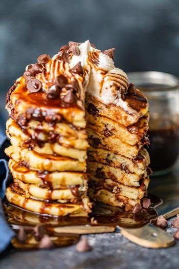 Chocolate Chip Pancakes Recipe - The Cookie Rookie®