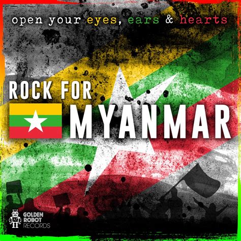 Various Artists – Rock For Myanmar (Golden Robot Records) – VELVET THUNDER