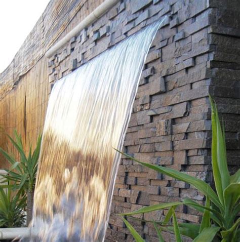 Nakano 12 Waterfall Spillway Scupper for Pool, Fountains, Ponds Stainless - Etsy