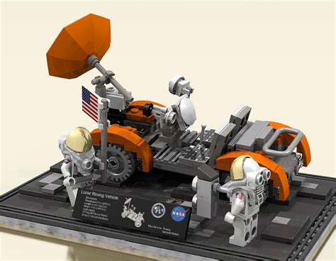 LEGO IDEAS - Lunar Rover (LRV - Lunar Roving Vehicle)