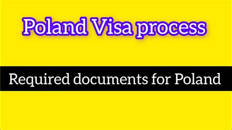 "[Poland VISA requirements step by step process]" | how to apply Poland Visa | apply on e ...