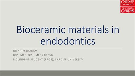 Bioceramic materials in endodontics