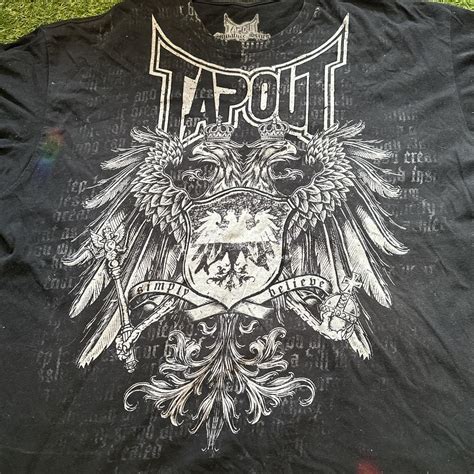 RARE TAPOUT SHIRT From their signature series ,... - Depop