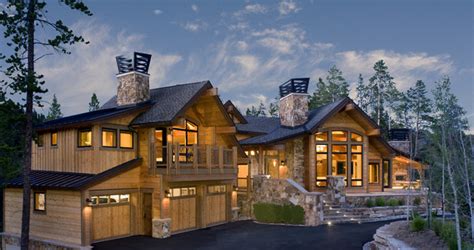 Mountain Home Exteriors - Traditional - Exterior - Denver - by bhh Partners Planners ...