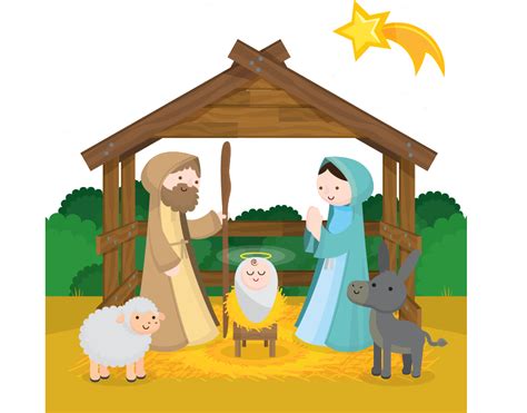 Jesus Christ Birth Clipart