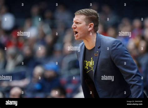 North Dakota State head coach David Richman works the bench during the ...