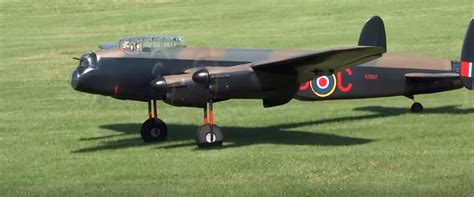 RC Flying Models: 134 inch Lancaster Electric Bomber