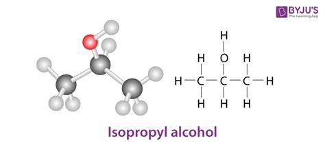 Isopropyl alcohol (C3H8O) - Structure, Molecular Mass, Properties & Uses