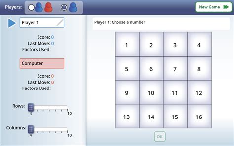 Factor Game – MathCircles.org