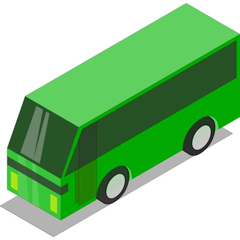 Green bus | Free SVG