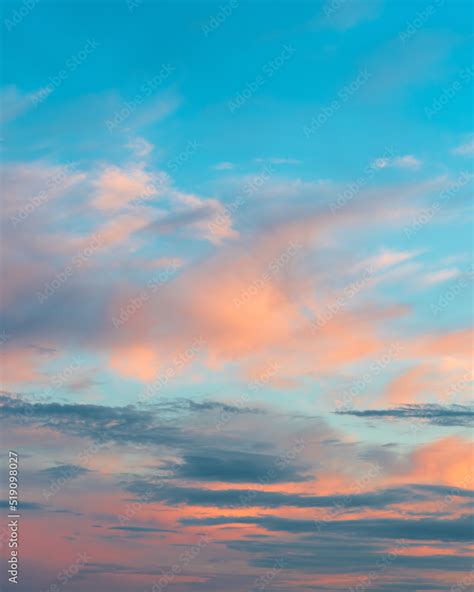 Dramatic cloudy sunset sky. Stock Photo | Adobe Stock