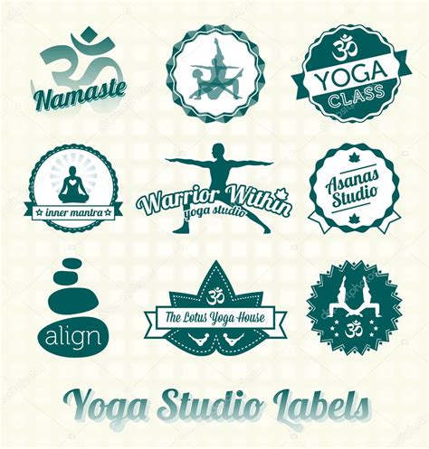 130+ Yoga Logo Design Ideas For Studios, Classes & Retreats