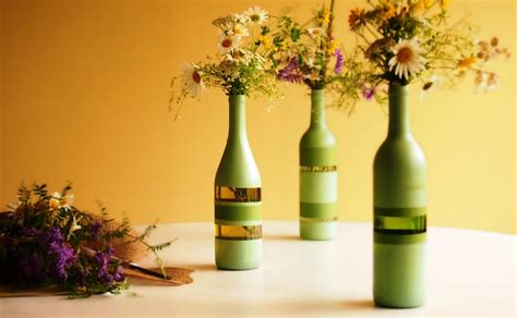 wine bottle recycle craft project ~ art craft projects