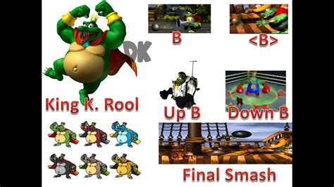 King K Rool Possible Moveset - Super Smash Bros. 4 Fan Art (32216653) - Fanpop