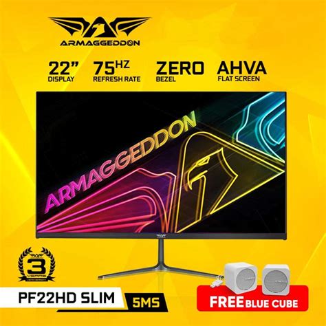 Armaggeddon Pixxel+ Pro PF22HD Super Series Full HD Gaming Monitor with ...