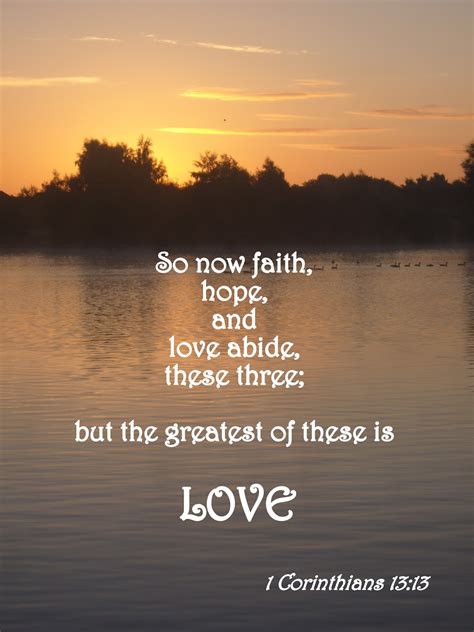 Grace of Jesus Ministry: the greatest of these LOVE {1 corinthians 13:13}