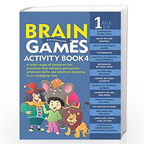 Brain Games for Kids : Brain Games Activity Book Level 1 : Book-4 by OM BOOKS EDITORIAL TEAM-Buy ...