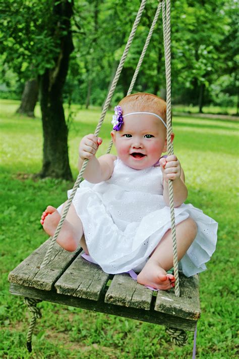 9 Month photography, tree swing, vinyard photoshoot, Veramar Vinyard ...