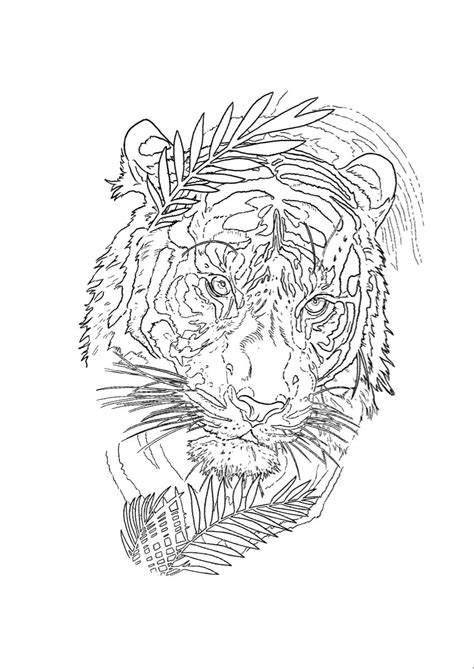 Stencil tiger | Arm tattoos black, African tattoo, Tiger tattoo