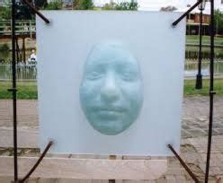Research for face mold | Face mold, Fused glass, Art