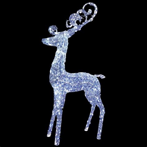 National Tree Company 60 in. Reindeer Decoration with LED Lights-DF-210001C - The Home Depot