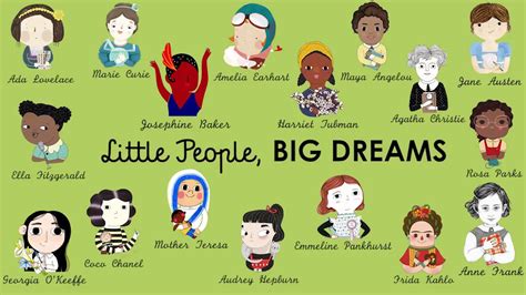 New Releases in the Little People, Big Dreams Series for August - YouTube