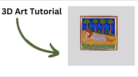 3D Art Tutorial - YouTube