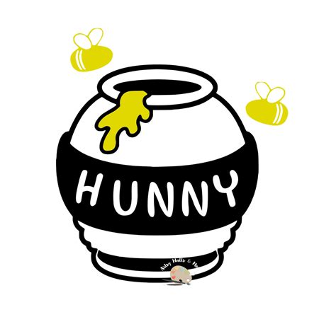 Honey Pot Svg Cut File Hunny Pot Svg Pooh Bear Svg Classic - Etsy