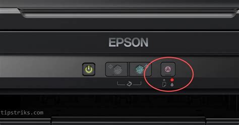 Epson L210 Printer Blinks the ink indicator ~ Kysense