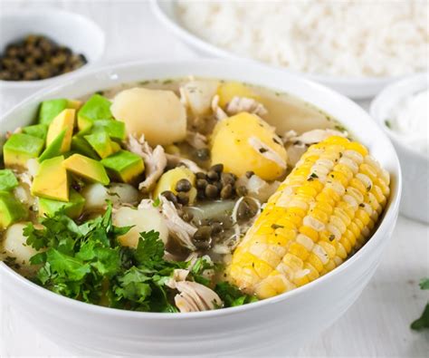 Colombian Ajiaco - Chicken Soup • Curious Cuisiniere