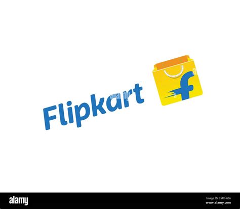 Flipkart, rotated logo, white background Stock Photo - Alamy