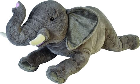 Wild Republic Jumbo Elephant Giant Plush Soft Toy, Gifts for Kids, 76 ...