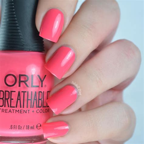 Polished Lifting: Orly Breathable Swatches & Nail Art