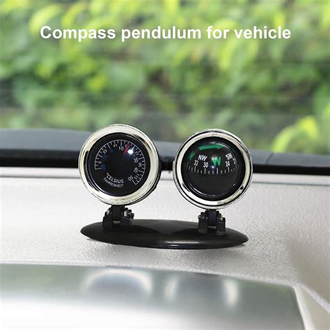 Star Home Car Compass Accurate Readout Shatterproof Plastic Dashboard Guide Ball Navigation ...