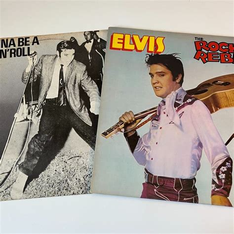 Elvis Presley - Elvis The Rockin' Rebel - LP Album - - Catawiki