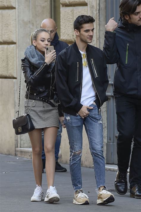 ESTER EXPOSITO and Alvaro Rico Out in Rome 12/03/2018 – HawtCelebs