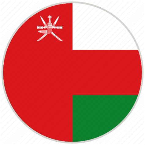 Circular, country, flag, national, national flag, oman, rounded icon - Download on Iconfinder