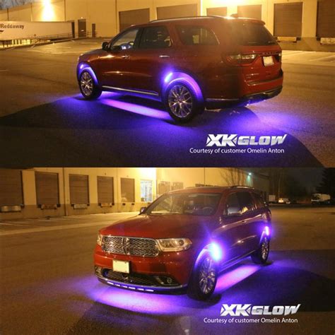 3 Million Color 8pc LED Under Car Glow Underbody Neon Lights Kit Remote Control | eBay