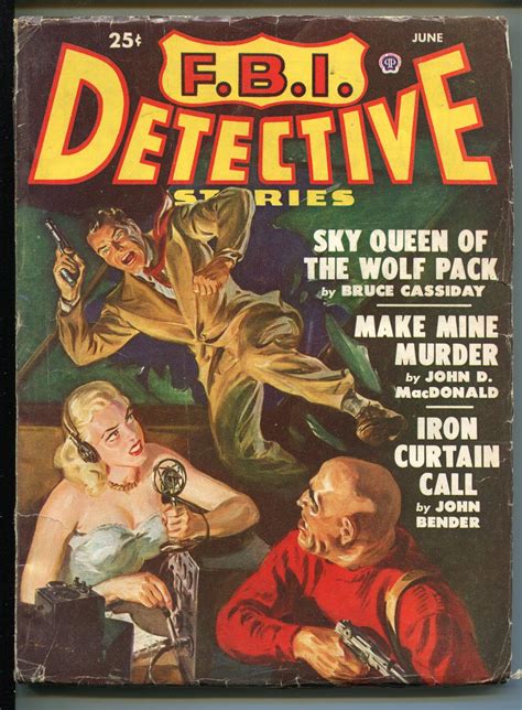 FBI DETECTIVE-06/1949-POPULAR-HARD BOILED-PULP-DETECTIVE-MACDONALD ...