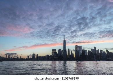 New York City Skyline Sunrise Stock Photo 1101769199 | Shutterstock