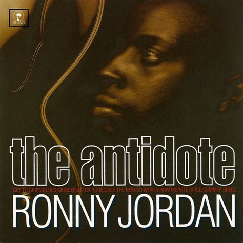 Ronny Jordan - The Antidote (1992, CD) | Discogs