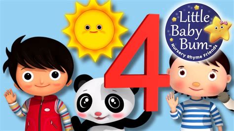 Little Baby Bum | The Number 4 Song | Nursery Rhymes for Babies | Songs for Kids - YouTube