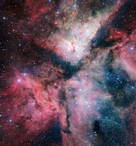 VLT Survey Telescope Image of the Carina Nebula