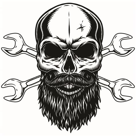 Skull Logo Vector – Capricorn Embroidery