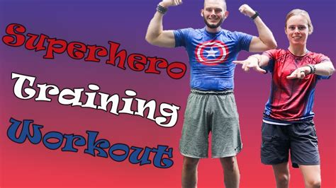 Superhero Training Workout - YouTube